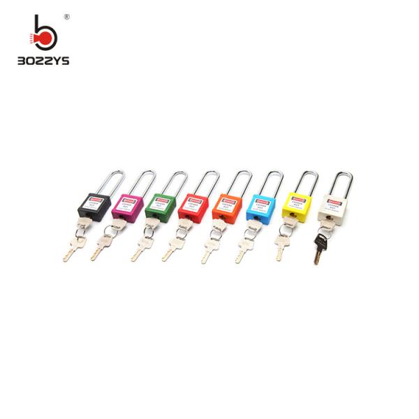 BOSHI Cheap Price 76mm Steel Shackle Long Shackle Safety Padlocks