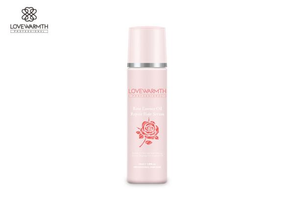 Soro do cabelo do reparo do óleo da essência de Rosa para o pacote da garrafa da massagem do cabelo/escalpe