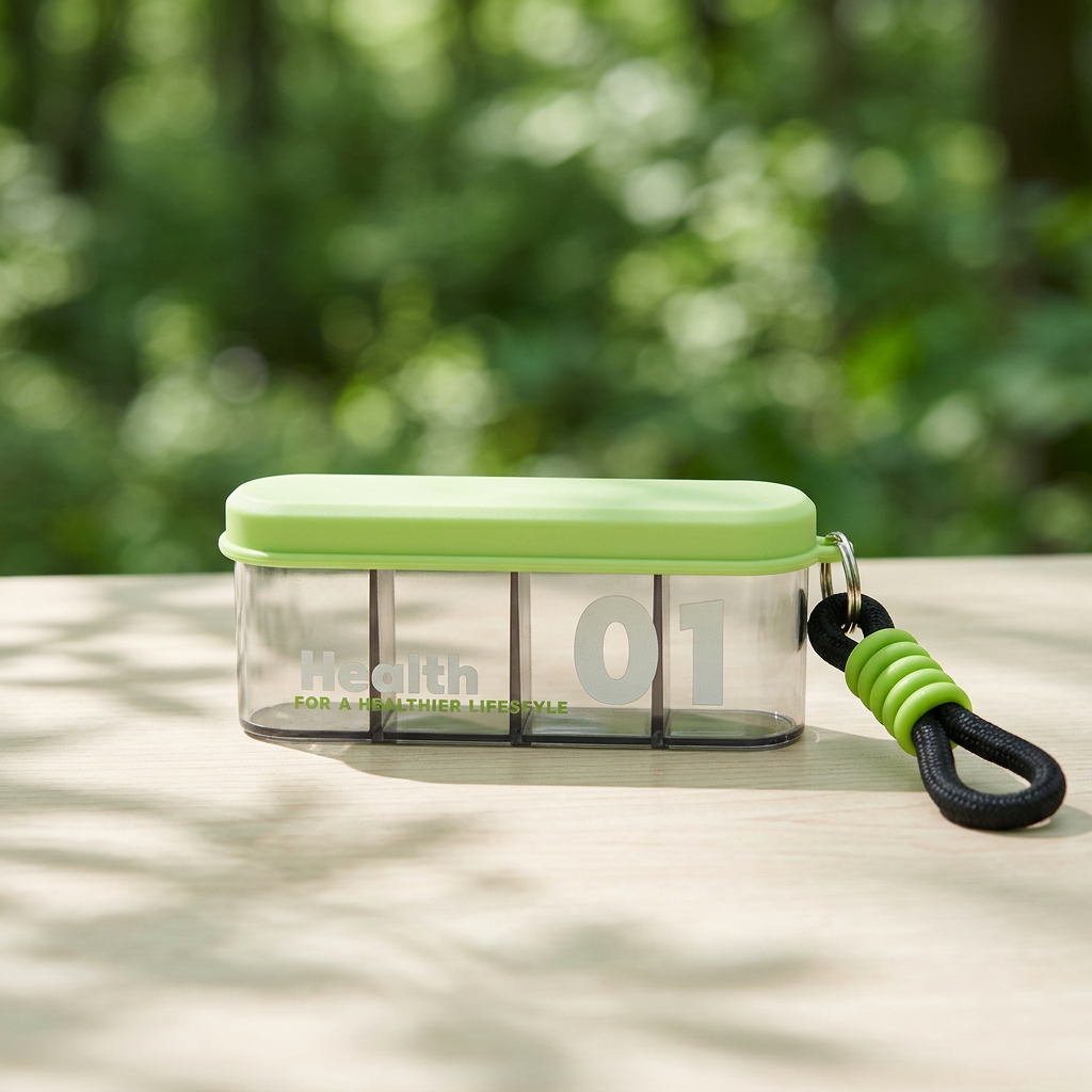 Wholesale Mini Portable Weekly 7-Day Child-Resistant Food Grade PP Durable Easy-to-Carry Travel Tablet & Pill Organizer
