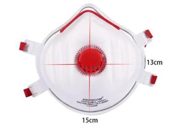 Unisex Non Irritating Valved FFP3 Face Mask