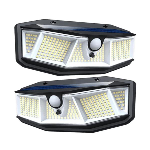 308 LED Solar Light Outdoor Solar Lamp with Motion Sensor Light SunLight 3 Modes Street Lamp LED Spotlight for Garden Decoration