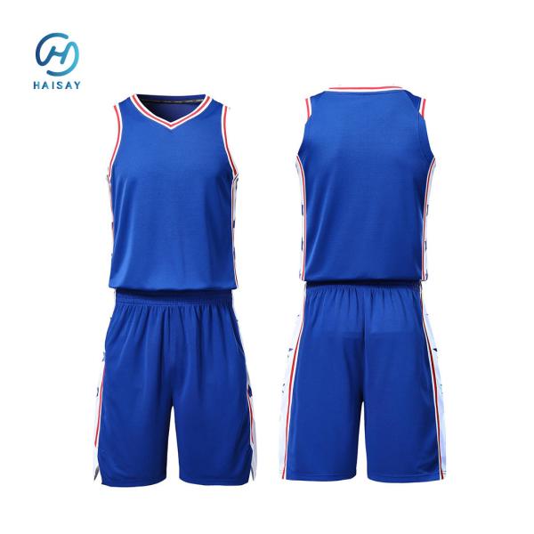 Maillot de basket-ball personnalisé avec logo - Polyester respirant pour équipes