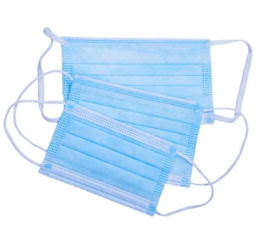 Odorless 3 Ply Surgical Face Mask , Disposable Pollution Mask High Breathability