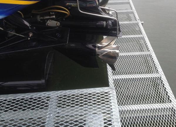 Anti Slip Steel Heavy Duty Expanded Metal Mesh 5mm Thickness 35mm X 80mm