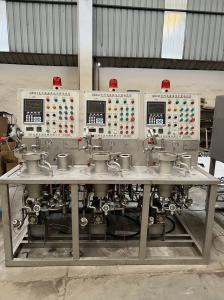 HTHP Low Consumption Full Automatic Control System Package Yarn Sample Dyeing