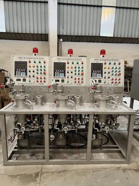 HTHP Low Consumption Full Automatic Control System Package Yarn Sample Dyeing Machine