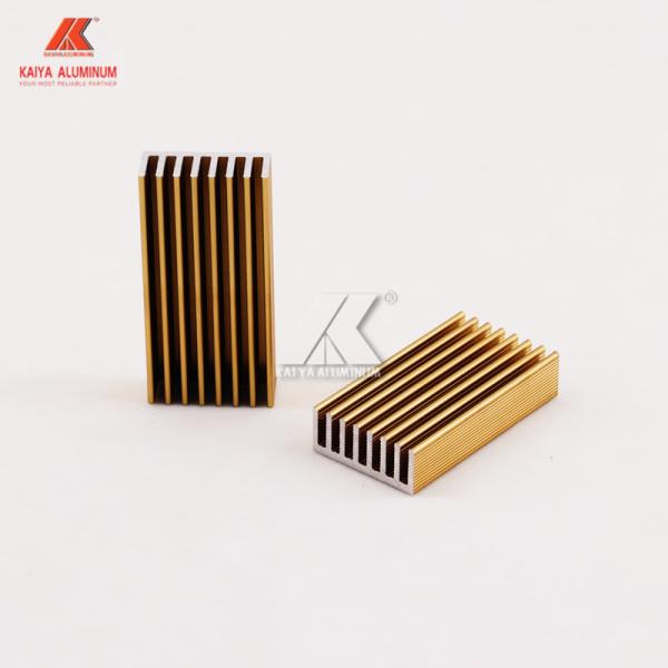 Anodized Heat Sink Aluminum Profiles T6 For Computer Electrical Appliances