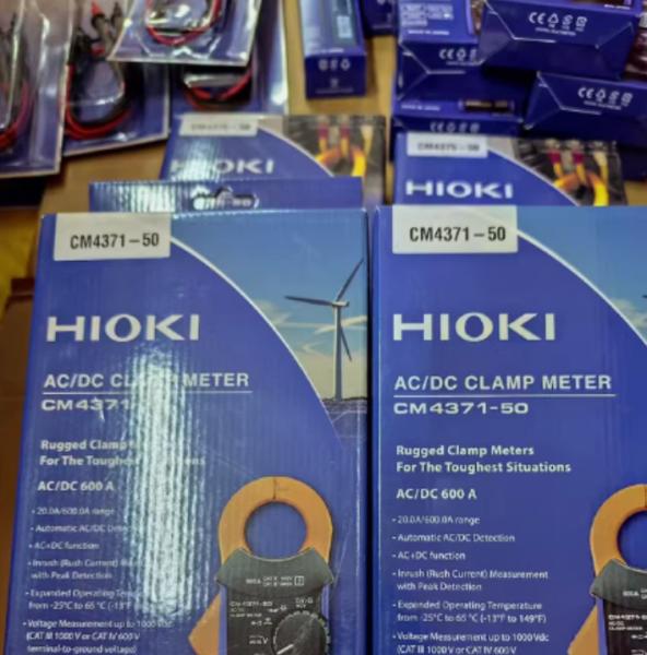 HIOKI AC/DC Clamp Meter CM4371-50 600A Clamp Multimètres CM4371-90 Le stock