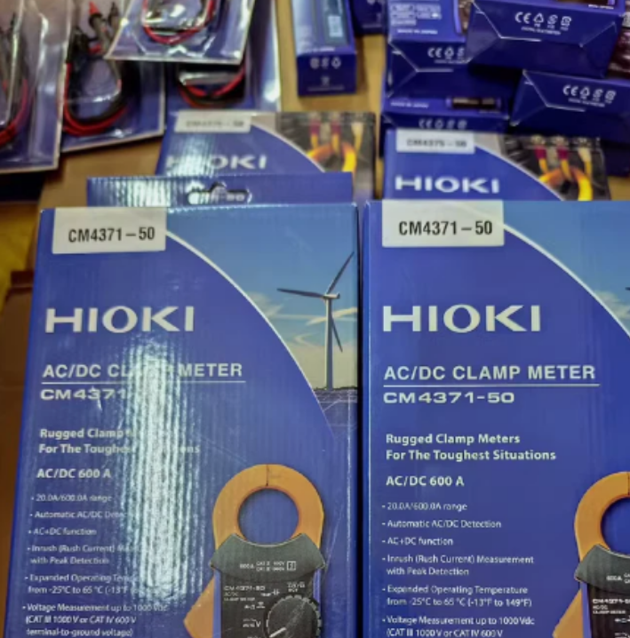 HIOKI AC/DC Clamp Meter CM4371-50 600A Clamp Multimètres CM4371-90 Le stock