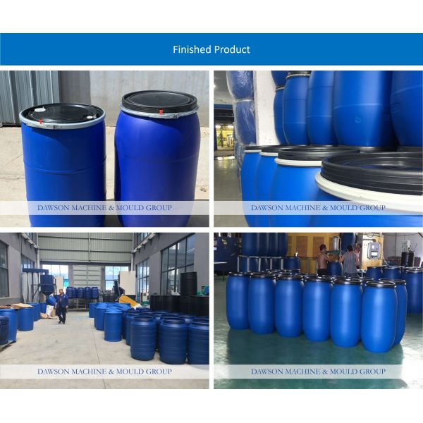 Fld120 литр 60 l 60 l бочонок Hdpe 50 прессформы дуновения штранг-прессования 100 литров открытый верхний пластиковый барабанит дуть делающ машину