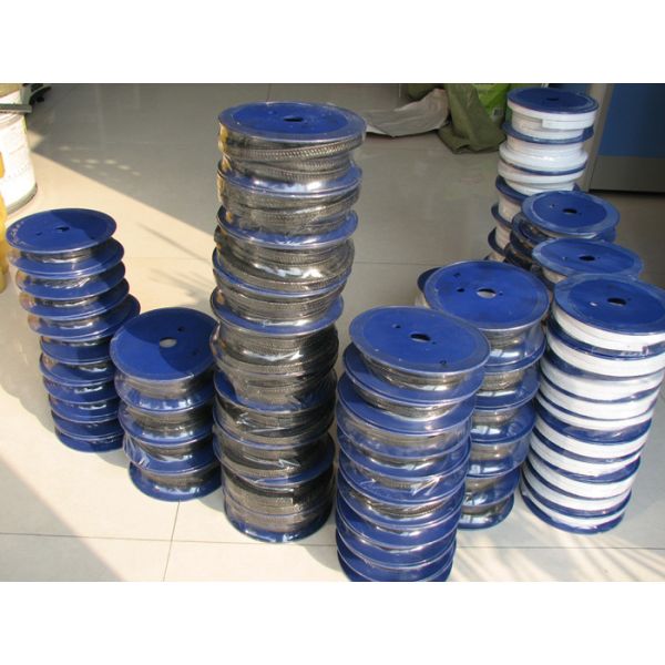 Цвет ленты уплотнения качества еды ПТФЭ ровный поверхностный белый черный желтый