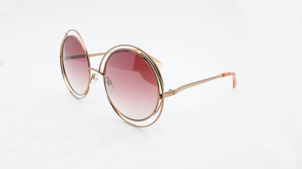 Ladies' fashion accessories Metal sunglasses 2019 fashion design UV 100% Round idea
