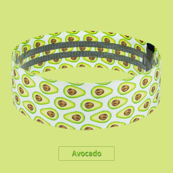 Customized 33cm Hip Resistance Band Flat Elastic Yoga Latex