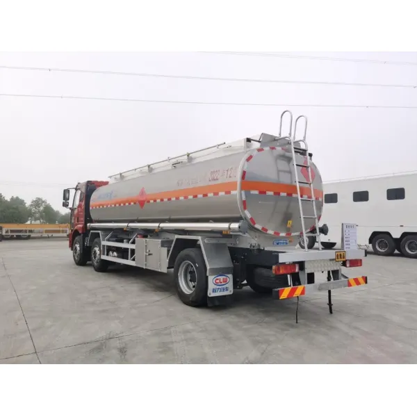 Heavy-Duty 18000L Fuel Tank Truck for Crude Oil Transportation