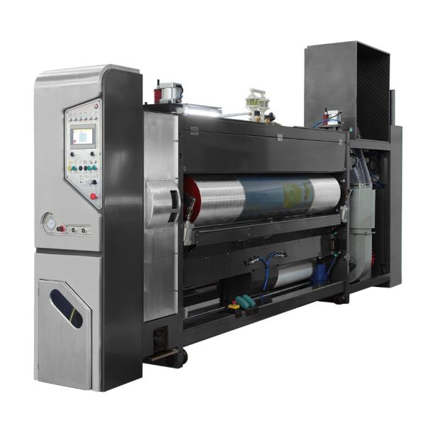 Min Flexo Folder Gluer 380V 900x2000mm Paper Carton Box Making Machine