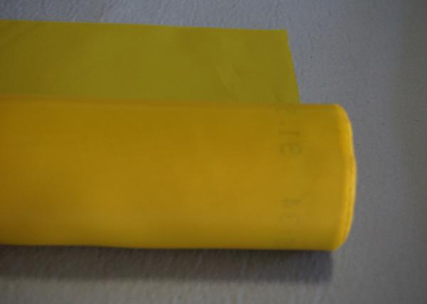 120 T Mesh 160 Mesh Silk Screen Printing Mesh Screens White Yellow Color