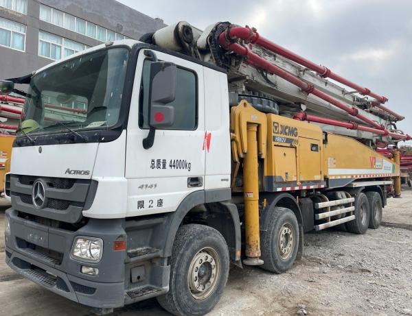 2019 Xg 62m Grue de camion Pompe à béton de type béton semi-sec pour chantier de construction