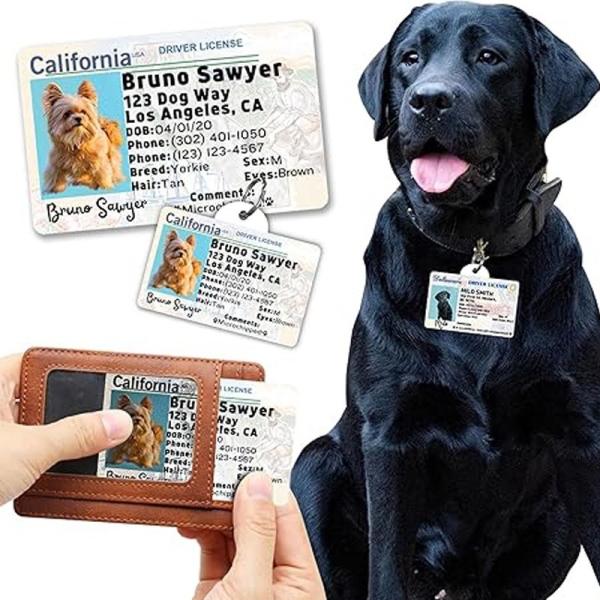 DIY MDF Sublimation Dog Tag Blanks Heat Transfer Blank PET Tag