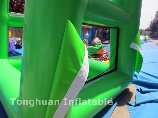Custom Land Inflatable Obstacle Course Multi Style Challenge Run Equipment for Parks Schools Corporate Events Outdoor Activities and Rental Operations