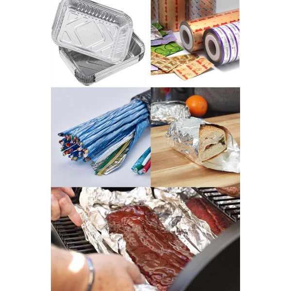 Heavy - Duty Aluminum Foil Roll 1235 3003 8011 8021 H14 Temper
