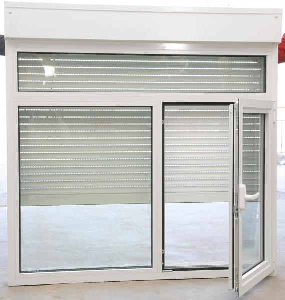 OEM Aluminium Tilt Turn Windows , Aluminium Glass Louvers Window With Crimsafe Mesh