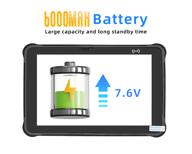 10.1 Inch Rugged Tablet PC for Maintenance Visits Equipment Checks and Service Records