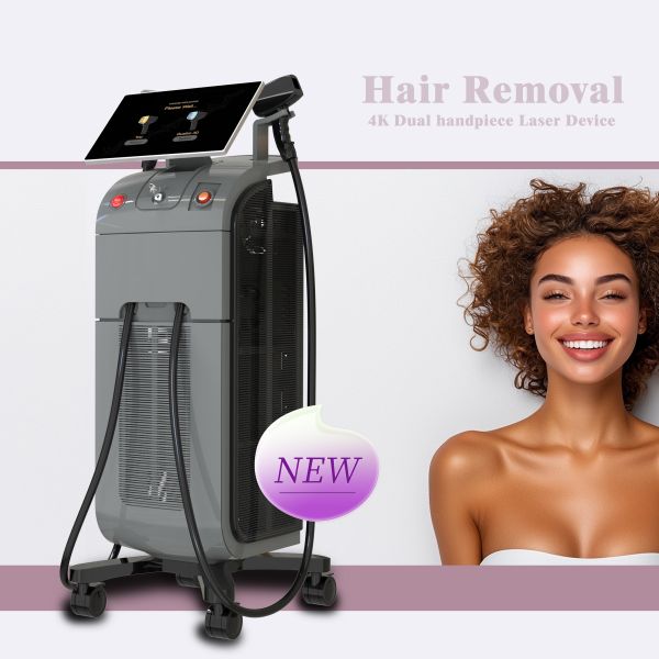 Best Diode Lasers Skin Rejuvenation Hair Removal Beauty Equipment Diode Ice Laser 4 Wave 755 808 940 1064nm Laser Machine