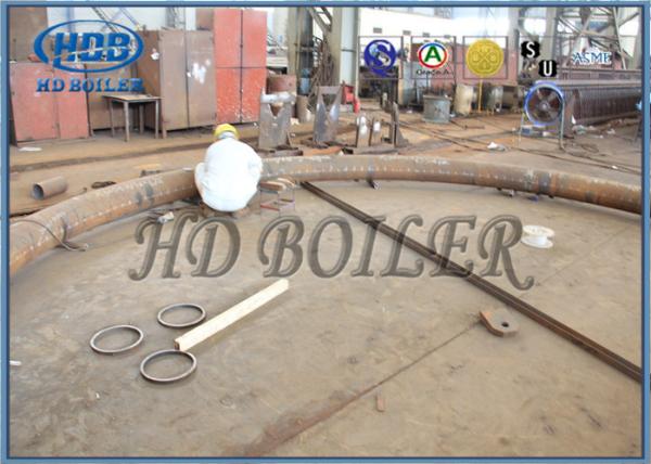 Separador de ciclone múltiplo Front And Rear Circular dos encabeçamentos da caldeira dos anéis dos encabeçamentos e dos distribuidores