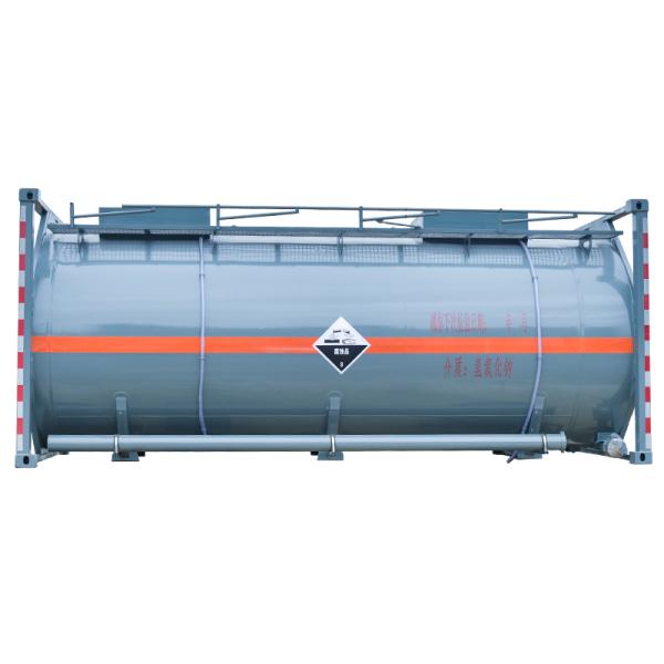 Custom Chemical ISO Container 20ft 30ft 40ft External Dimensions 6058mm*2438mm*2591mm