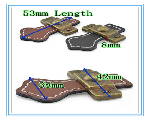 Genuine Leather Drawer Pull Black Leather Office Table Dresser  Handles Modern Style Interior Decoration