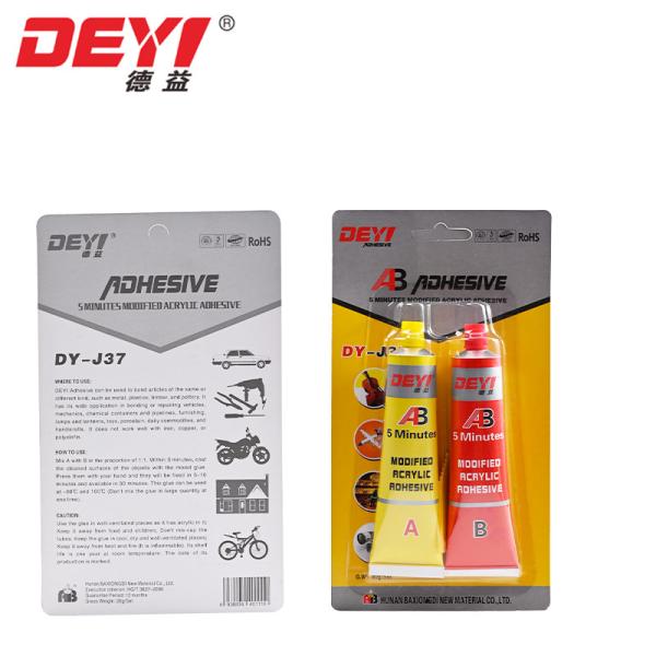 5 Min Modified Acrylic AB Glue Epoxy Resin AB Adhesive Glue