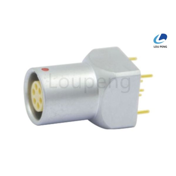 Socket Type Push Pull Connector Salt Spray Corrosion Test Over 144 Hours and Impact Resistance 100g 6ms Designed for Heavy Duty