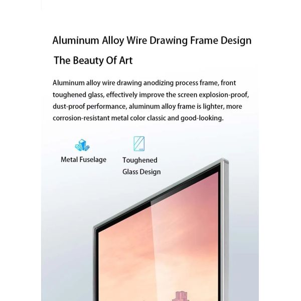 Outdoor Waterproof Floor Standing Touch Screen Kiosk Hotel Supermarket