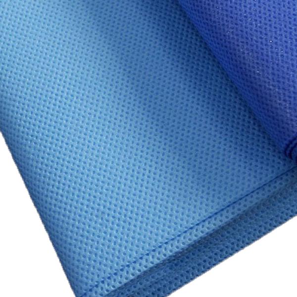 Spunbond Waterproof SMS Non Woven Fabric 320cm Width Uv Protection