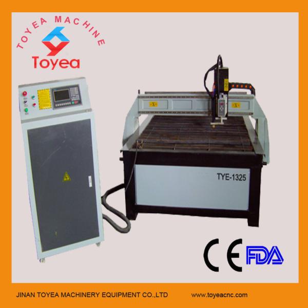 China cnc plama cutting machine for 25mm thick ss/ms stepper motor,helical gear driving dsp system  TYE-1530