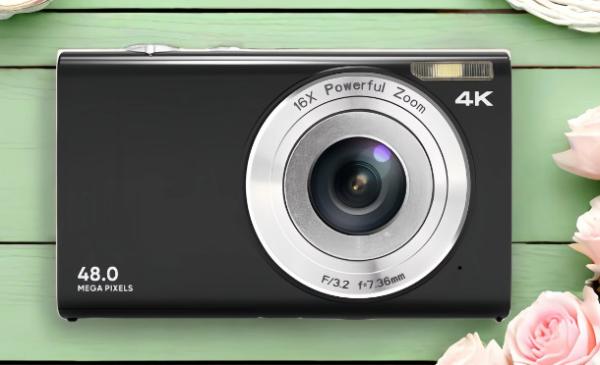 Portable CCD Mini 4K HD Digital Video Camera Camcorder 2.88 Inch For Youtube