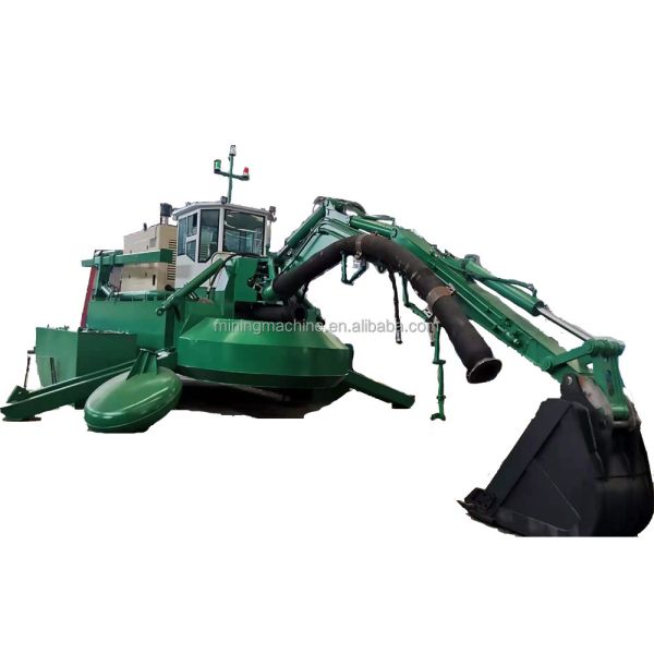CSD150 Cutter Suction Dredger Amphibious Dredger with Self-propulsion One Person Operation and High Efficiency Submersible Mud Pump
