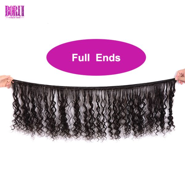 Cuticle Aligned Indian Human Hair Extensions 10A Grade No Shedding Soft