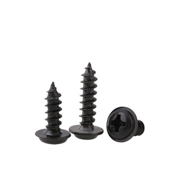 Steel Self-Tapping Screw with Custom Phillips Truss Head and ISO9001 2015 Certificate