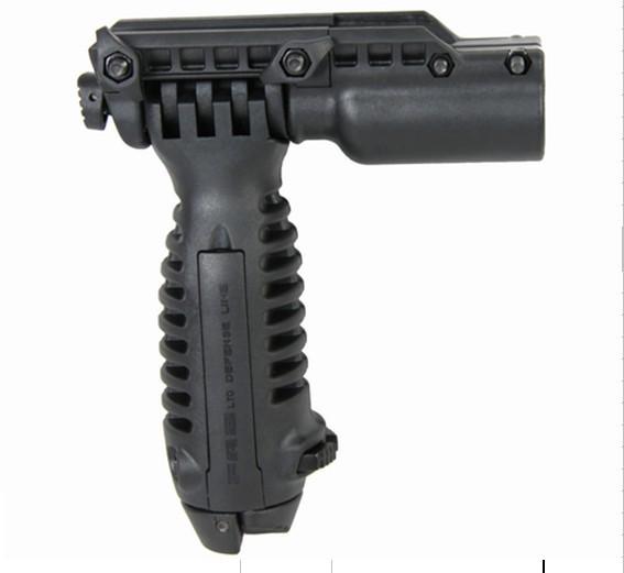 Tactical Hollow Thumb Grip Handle Barhand for Sniper Rifle Airsoft Gel Blaste