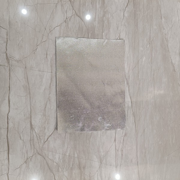 Aluminum Foil Cloth Fiberglass Composite Anti Radiation Thermal Blanket Fireproof Insulation