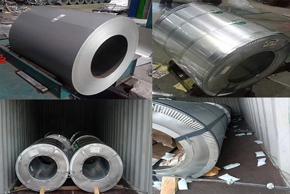 Ral Color Prepainted Galvalume Steel Coil 10-25um For Home Appliance