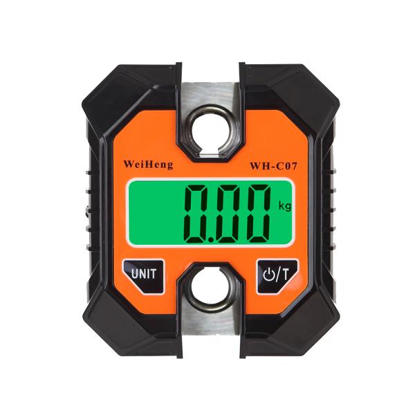 Black Portable Peak Weighing Scale Max Capacity 100 KG Electronic Digital Hook Hanging Scale with Performance and Portability