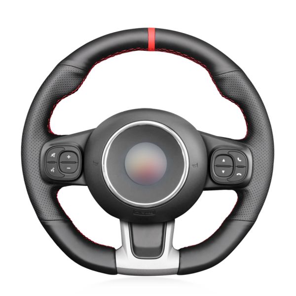 MEWANT For Abarth 595 595C 695 695C Fiat 500 500C The New Original Steering Wheel Cover Four Seasons Universal 45USD For Sale