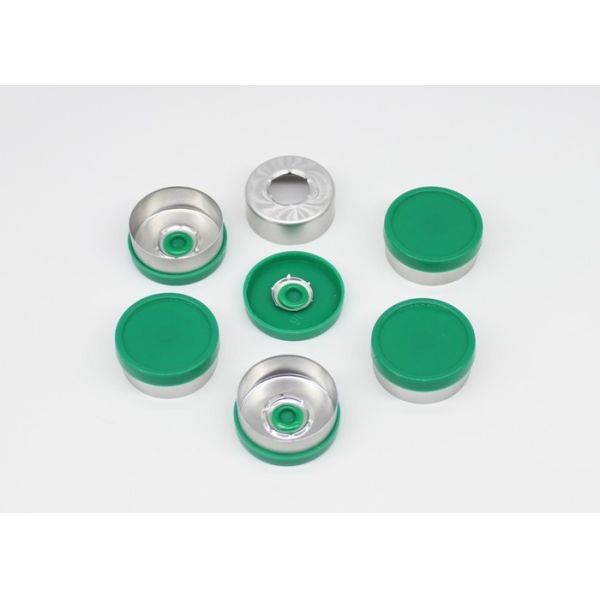 Фармацевтическая алюминиевая пластиковая пробирка покрывает размер 20мм для пробирки впрыски