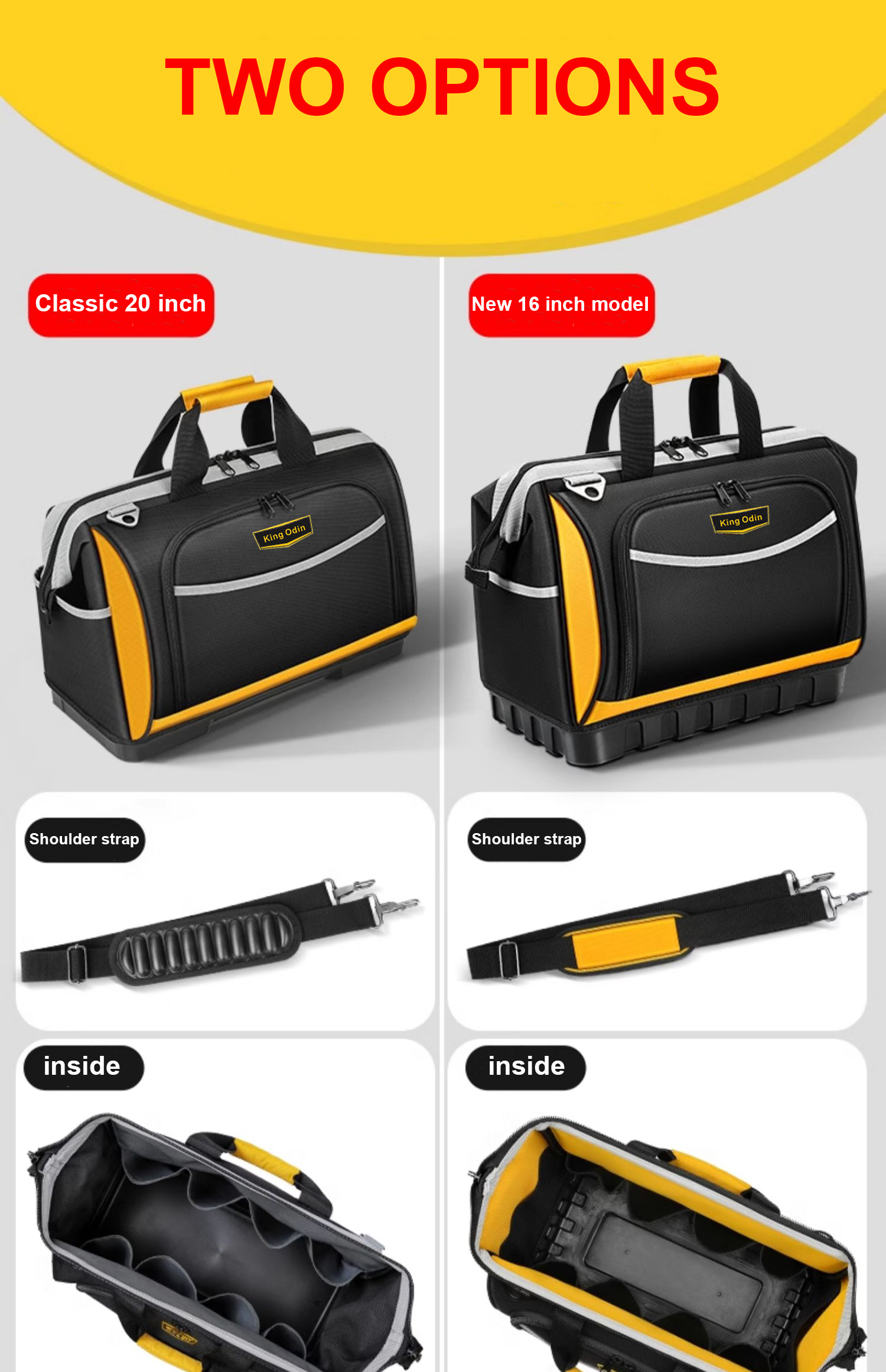 Durable Electrician Specific Portable Universal Storage Bag, Repair Canvas Tool Bag