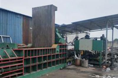 Professional Stainless Steel Baler / Horizontal Baler Machine Simple Design