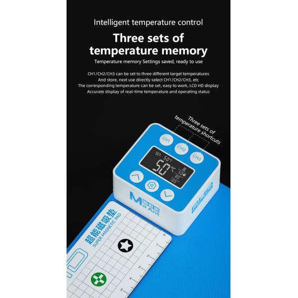 MaAnt PHD LCD Screen Separator with 15-inch Platform and 130℃ Rapid Temperature Rise for Efficient LCD Disassembly