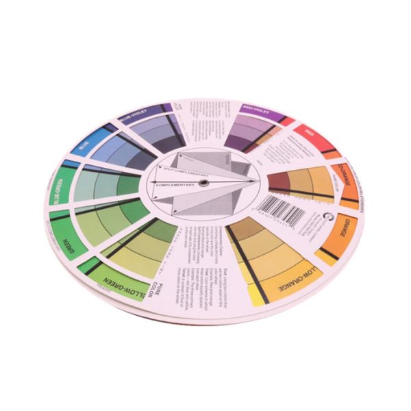 Paper Tattoo Color Wheel For Amateur Select Color Mix Tattoo Pigments Wheel