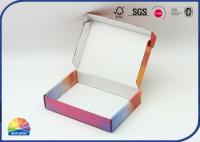 Boîte ondulée Debossing de carton de pizza de catégorie comestible d'e cannelure